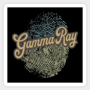 Gamma Ray Fingerprint Sticker